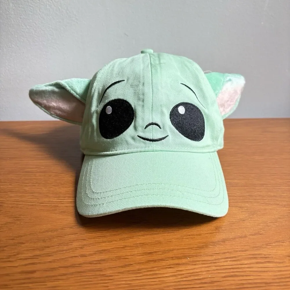 Star Wars Mandalorian The Child Baby Yoda Adjustable Hat Cap OS Disney World